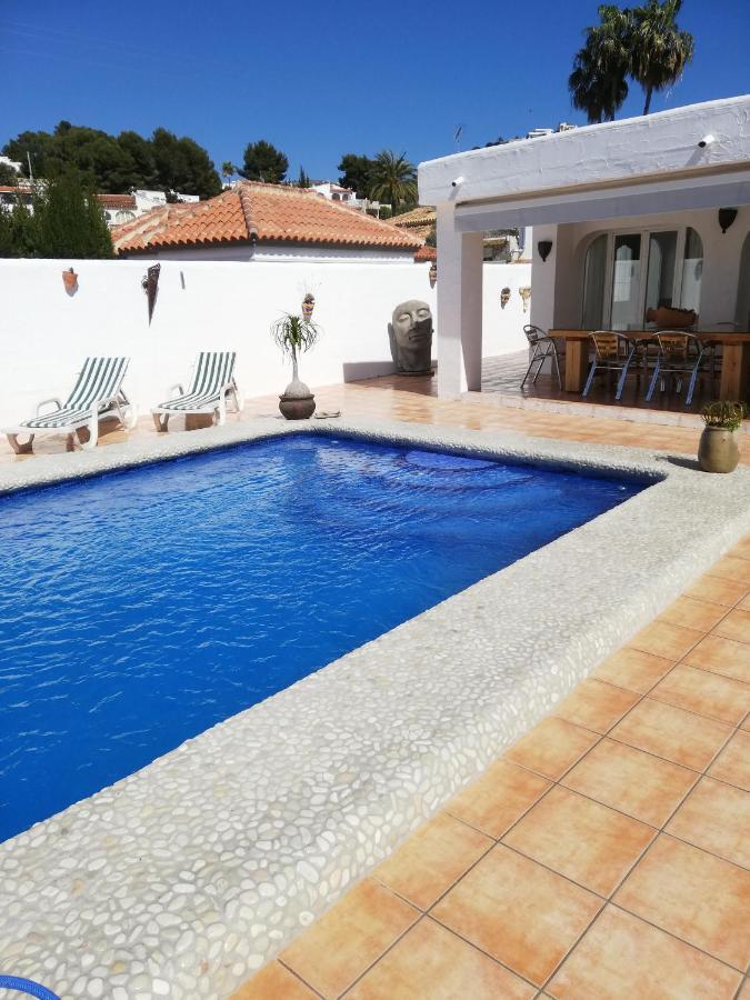 Villa Caseta Blanca De Moraira Exterior foto